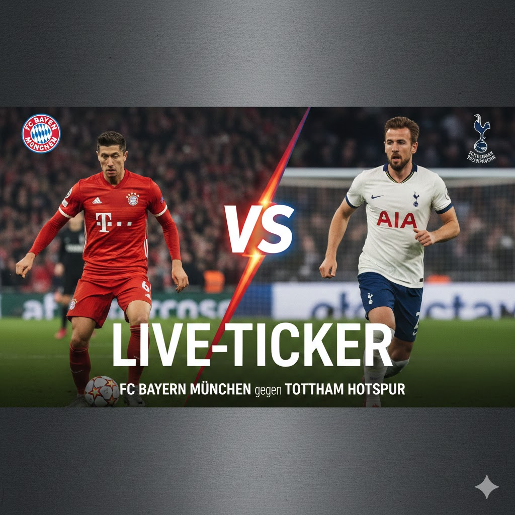 Ticker: Teilnehmer: FC Bayern München gegen Tottenham Hotspur – Alles über das Topduell
