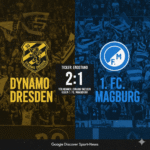 ticker: teilnehmer: dynamo dresden gegen 1. fc magdeburg