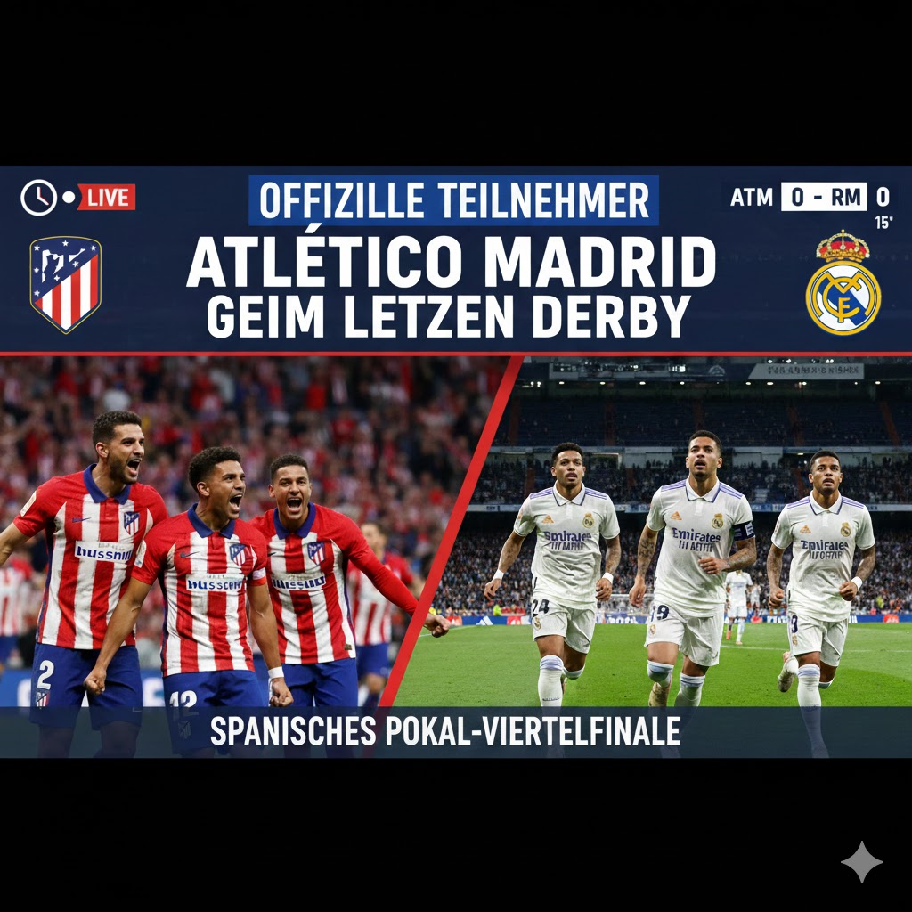 ticker: teilnehmer: atlético madrid gegen real madrid
