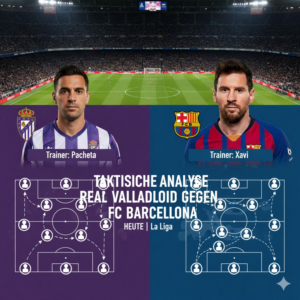 aufstellungen: teilnehmer: real valladolid gegen fc barcelona