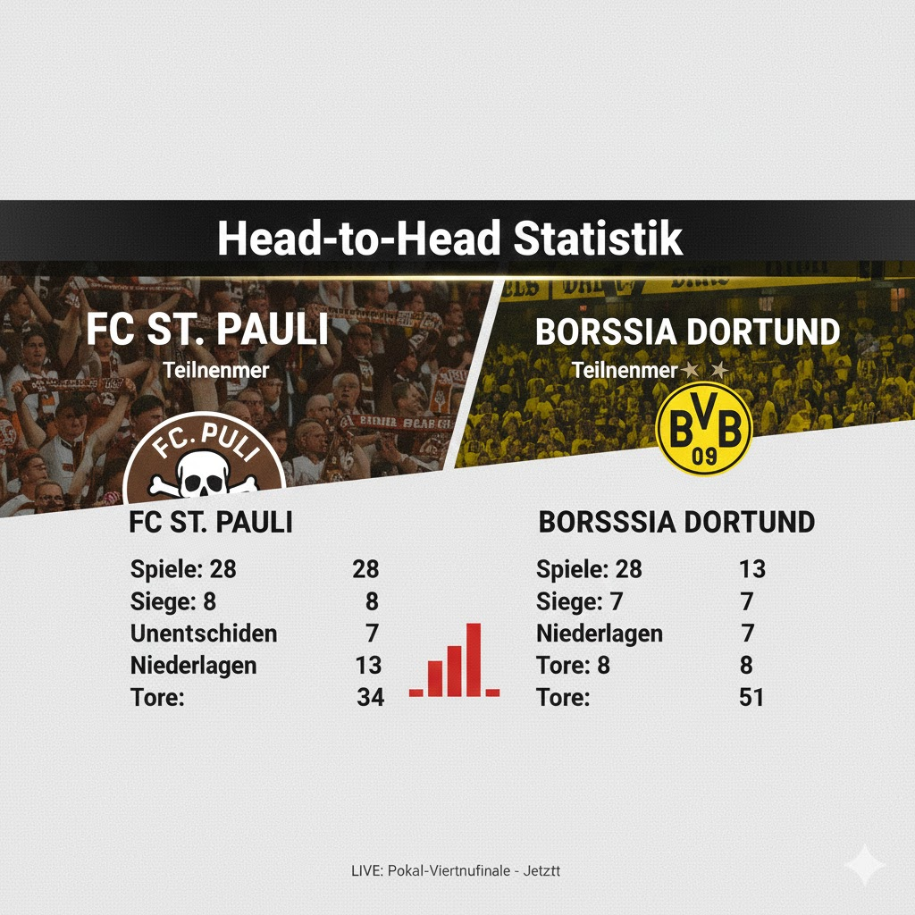 ticker: teilnehmer: fc st. pauli gegen borussia dortmund
