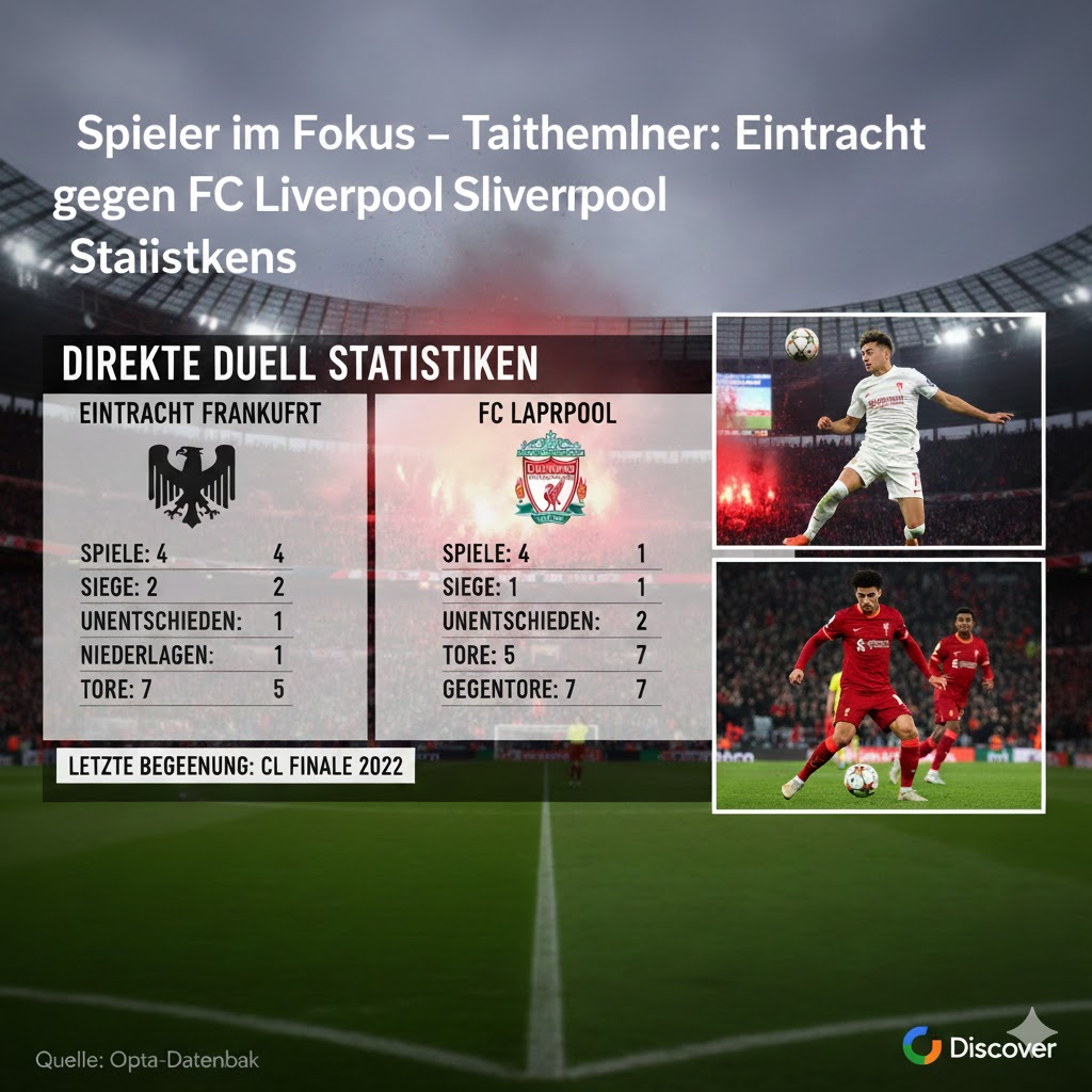 teilnehmer: eintracht frankfurt gegen fc liverpool statistiken