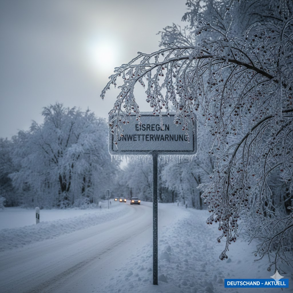Eisregen Unwetterwarnung: Aktuelle Lage, Glatteis-Gefahr und offizielle Hinweise
