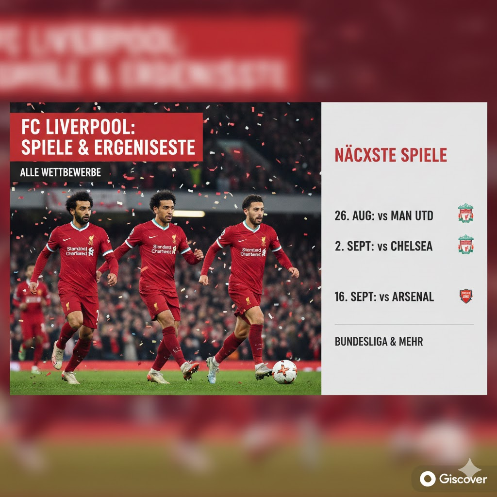 Teilnehmer: FC Liverpool Spiele – Aktuelle Infos zu Spielern und Aufstellungen