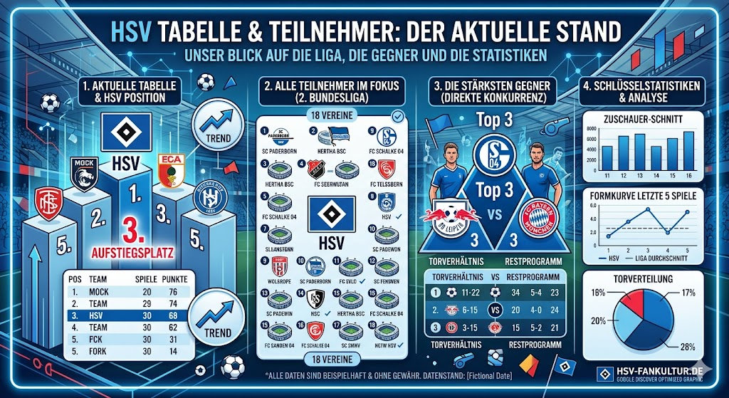 Teilnehmer: HSV Tabelle – Analyse, Bedeutung und aktueller Überblick